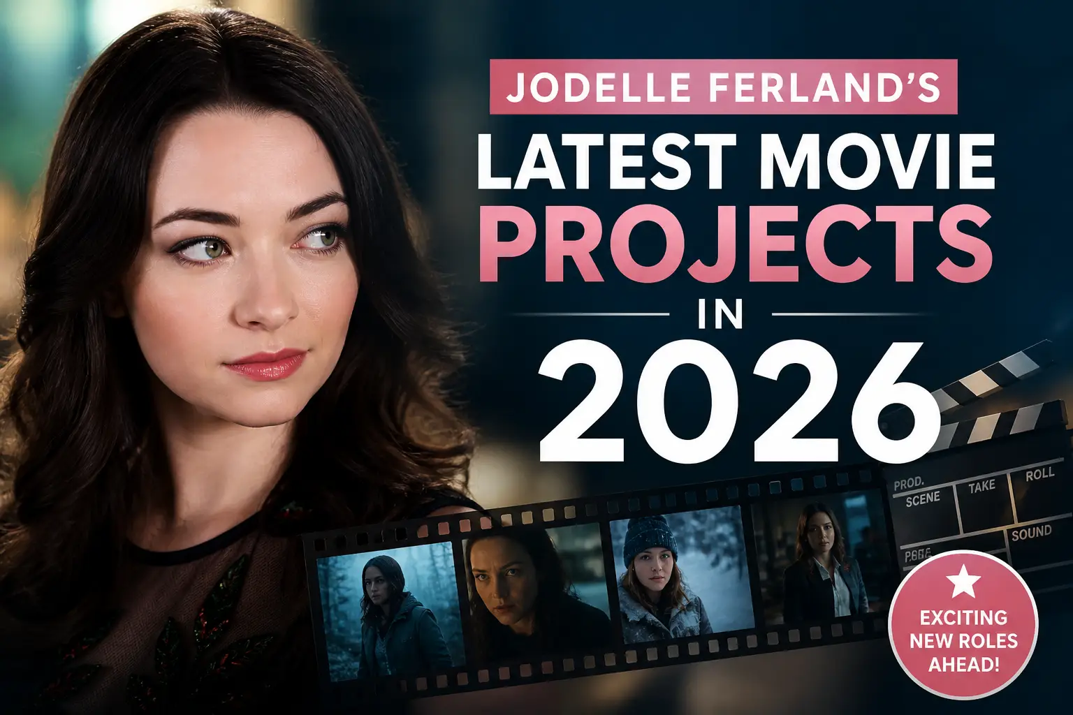 Jodelle Ferland latest movies 2026