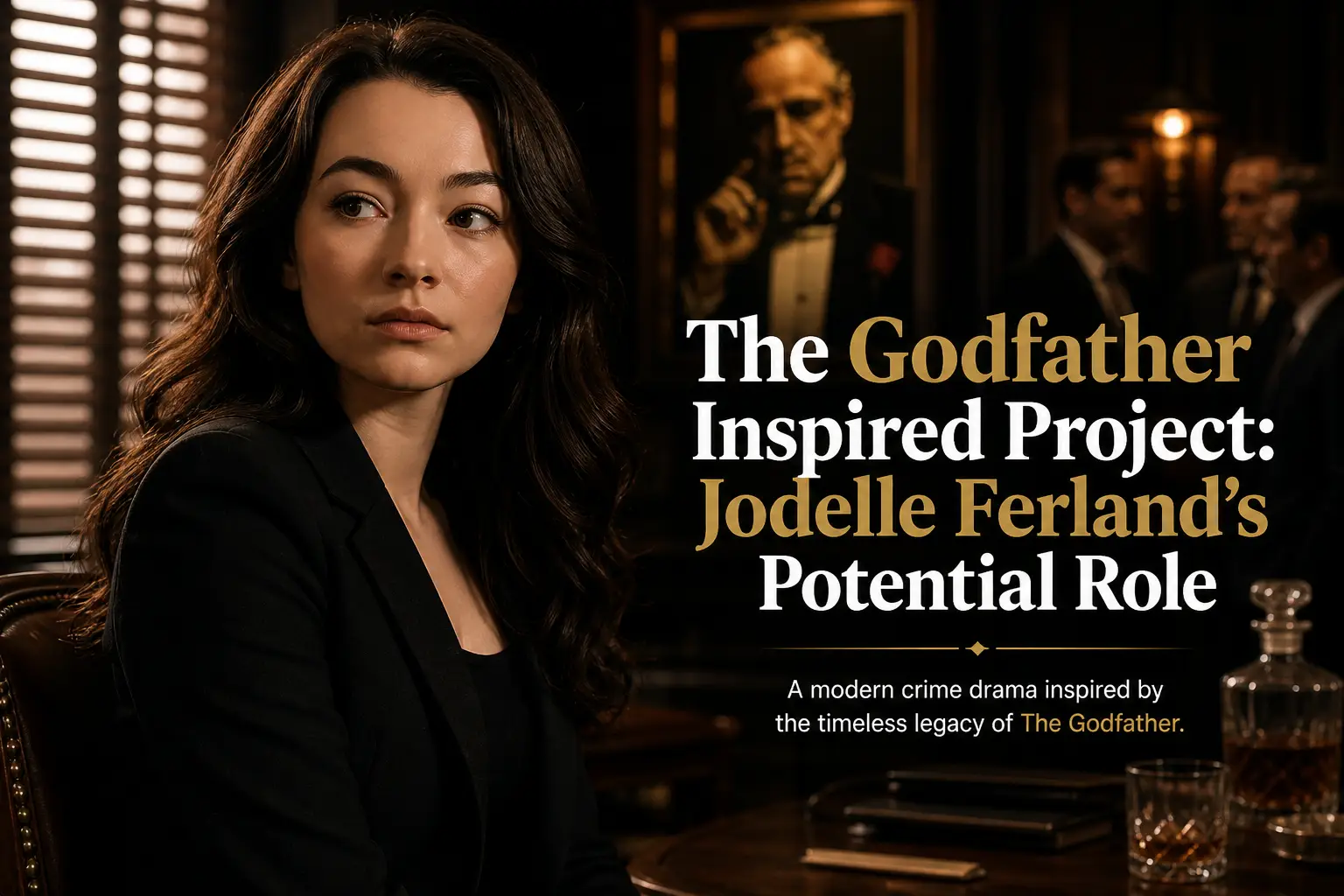 Jodelle Ferland The Godfather inspired project 2026