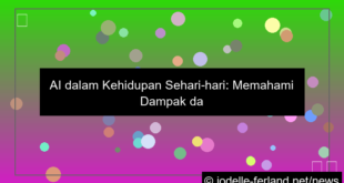 ai dalam kehidupan sehari hari