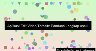 ilustrasi aplikasi edit video