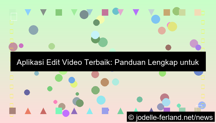 ilustrasi aplikasi edit video
