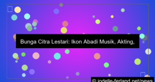 ilustrasi Bunga Citra Lestari