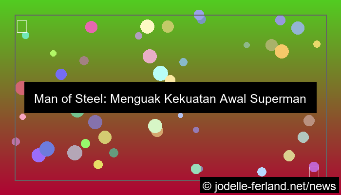 ilustrasi Man of Steel