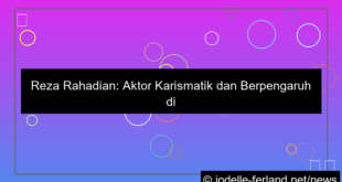 visual Reza Rahadian