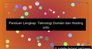 teknologi domain dan hosting